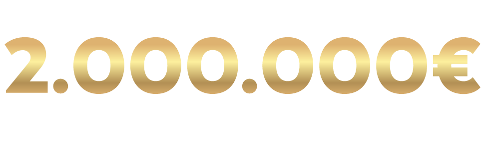 Mais de 2.000.000€ em prémios para si